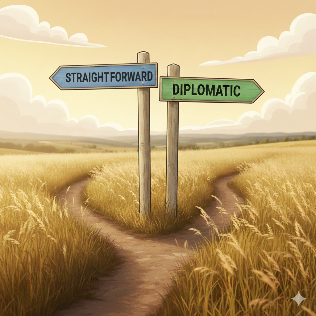 Being Blunt *cough* Straightforward is a Superpower